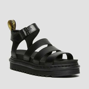 Blaire leather platform sandals